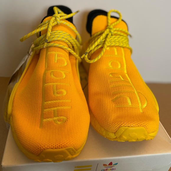 Adidas Pharrell NMD Hu - Yellow - Picture 10 of 13